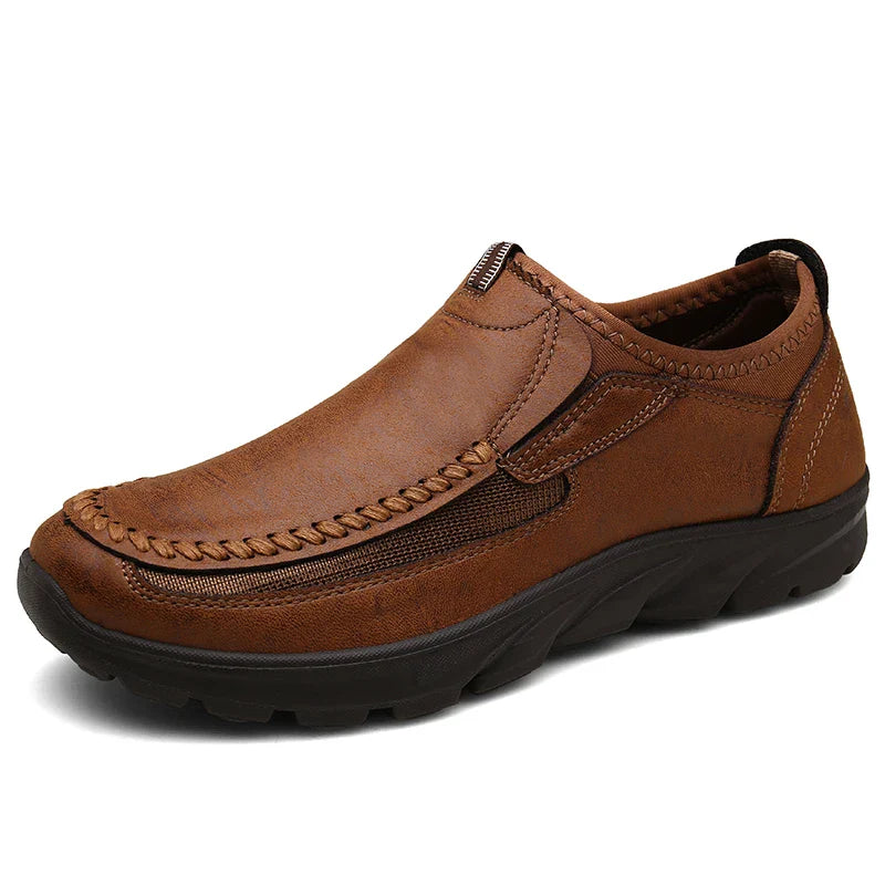 Chaussures Slip-on en Cuir PU - Homme