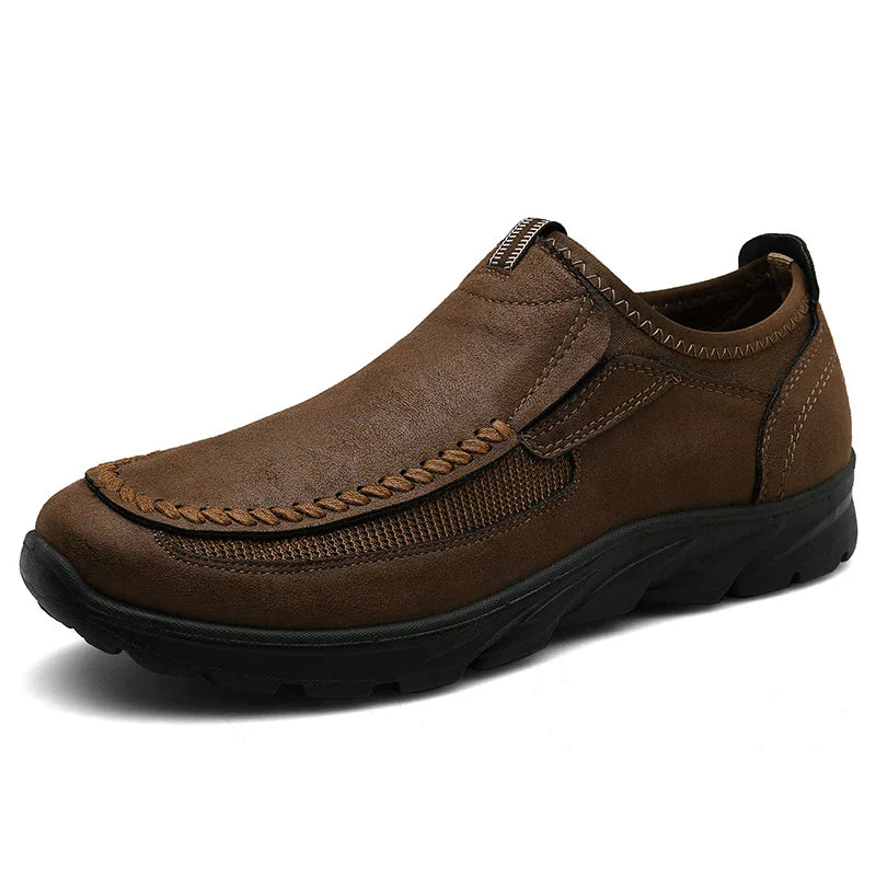 Chaussures Slip-on en Cuir PU - Homme