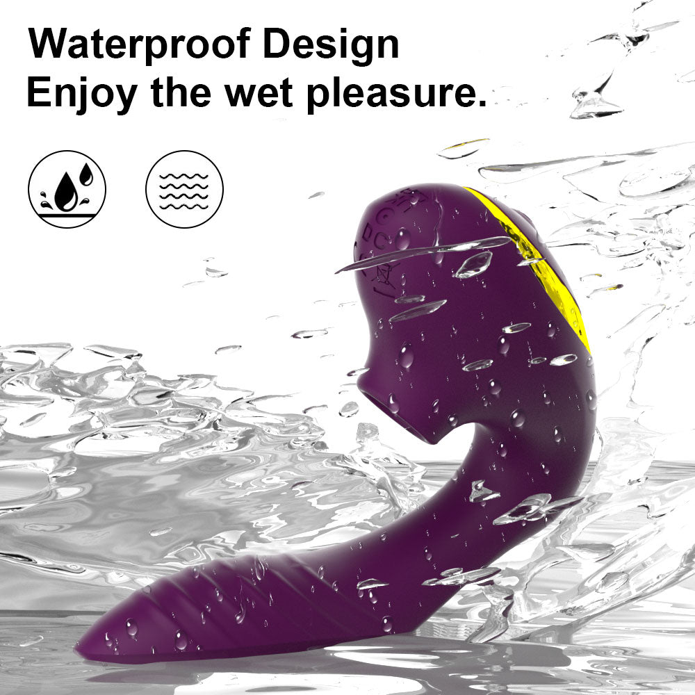 SUCKING - Vibromasseur 2 en 1