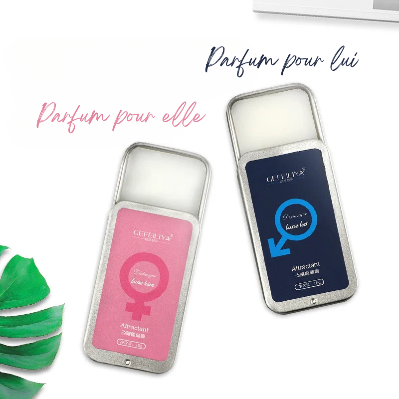 Lot de 2 Parfums Solides Désir Extrême aux Phéromones