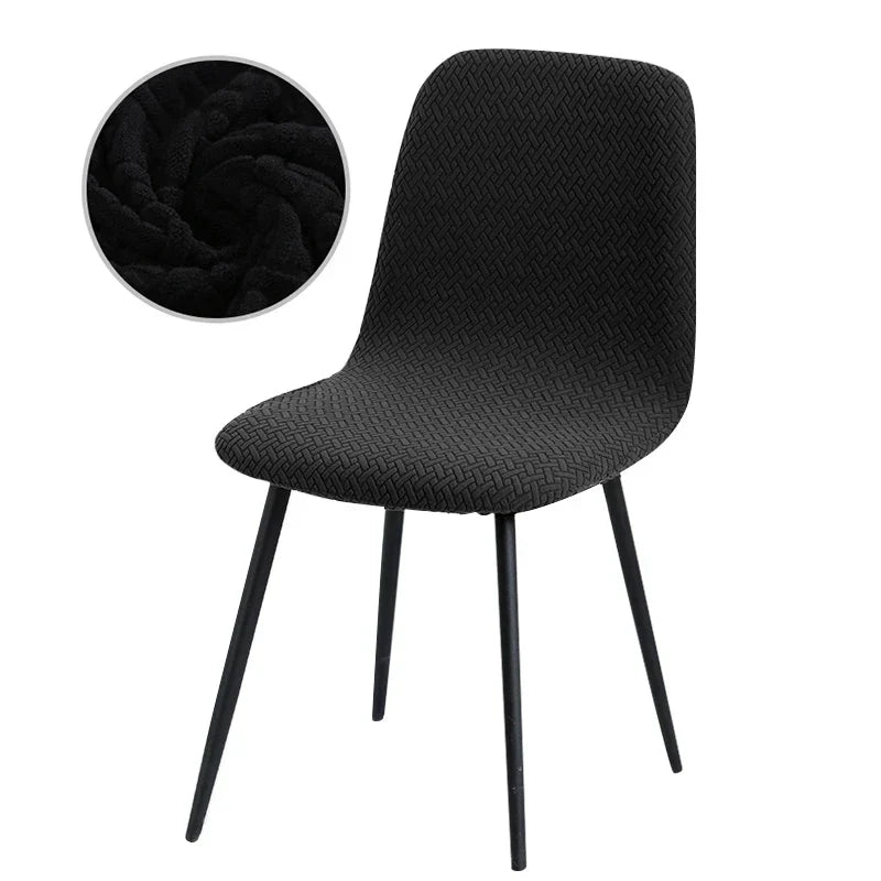 Noir Côtelé / 1PC,Noir Côtelé / 2PCS,Noir Côtelé / 4PCS,Noir Côtelé / 6PCS