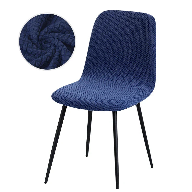 Housse de Chaise en Velours Extensible