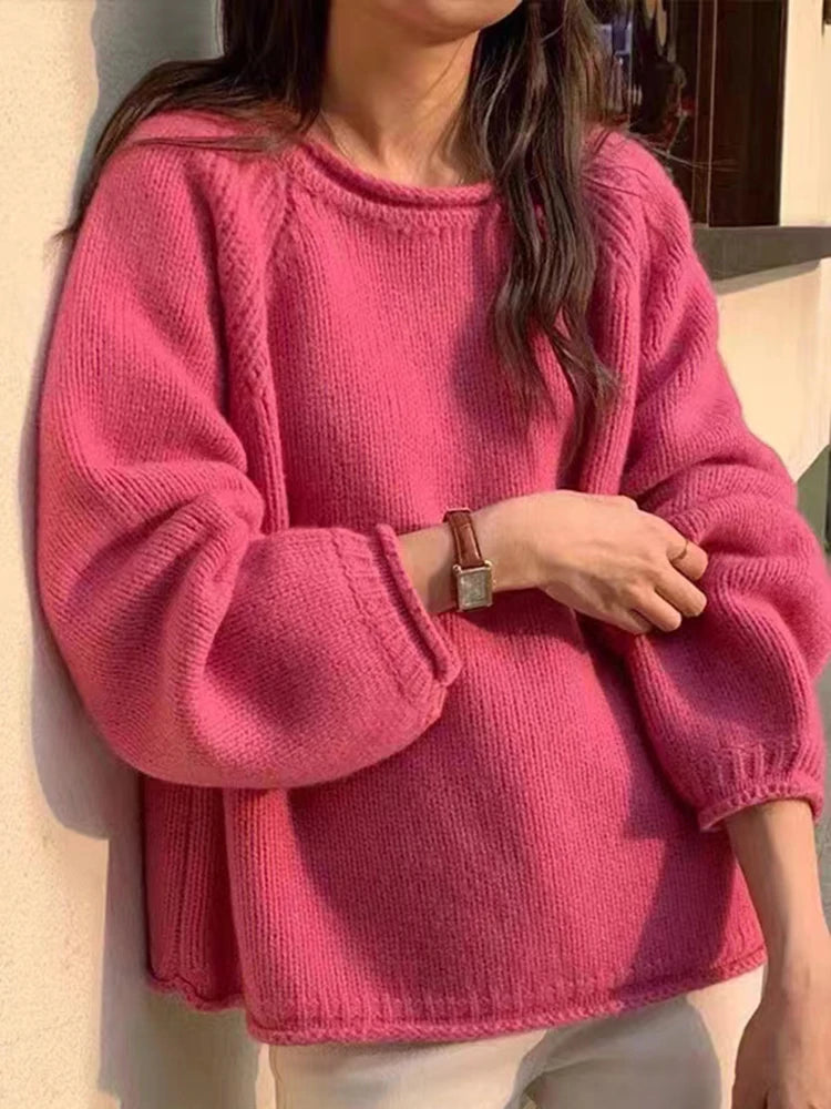 Pull en Tricot Doux et Chaud