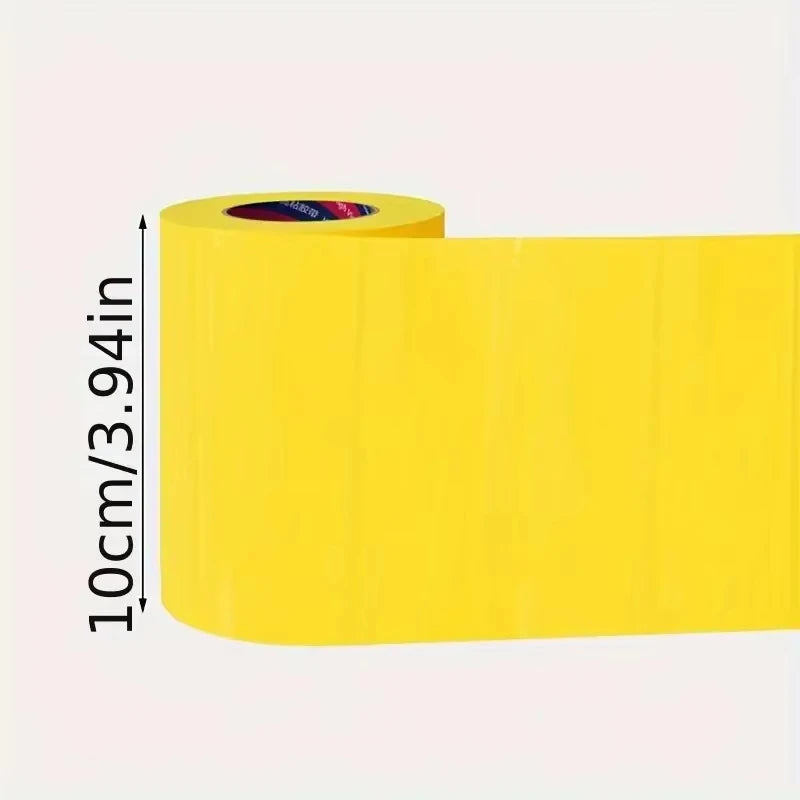 Ruban adhésif jaune anti-insectes 10cm x 5m — piège collant jardin & arbres