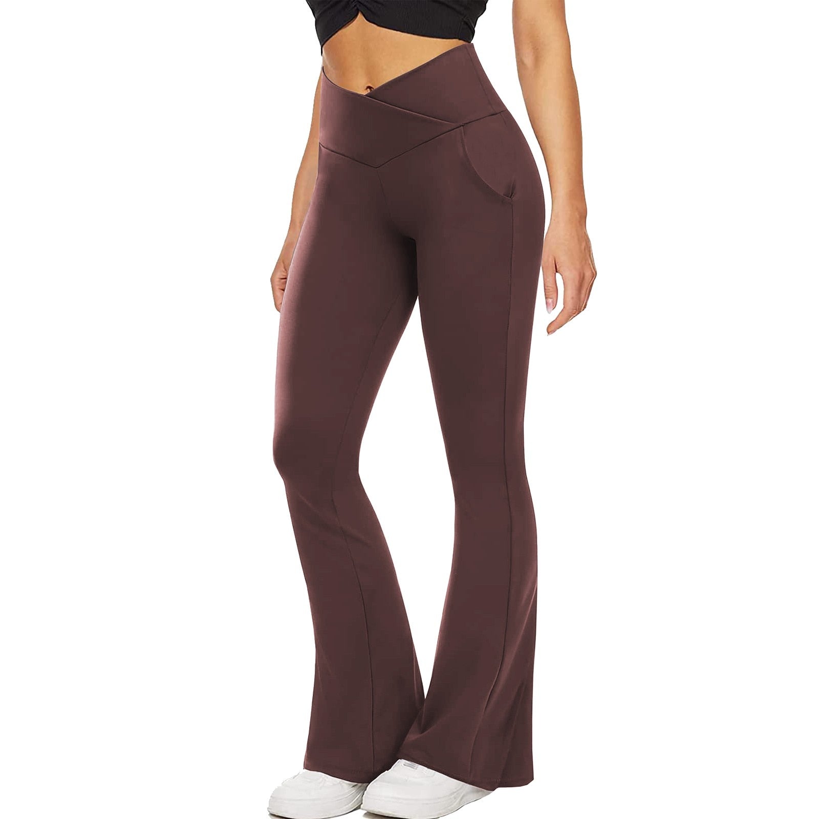 Legging évasé confort + Effet ventre plat