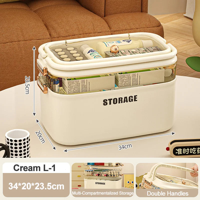 Cream-XL1 L - 34x20x23.5cm