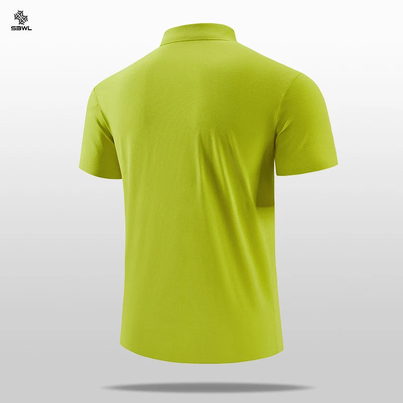 Polo Sport Respirant Manches Courtes Confort Premium - Homme