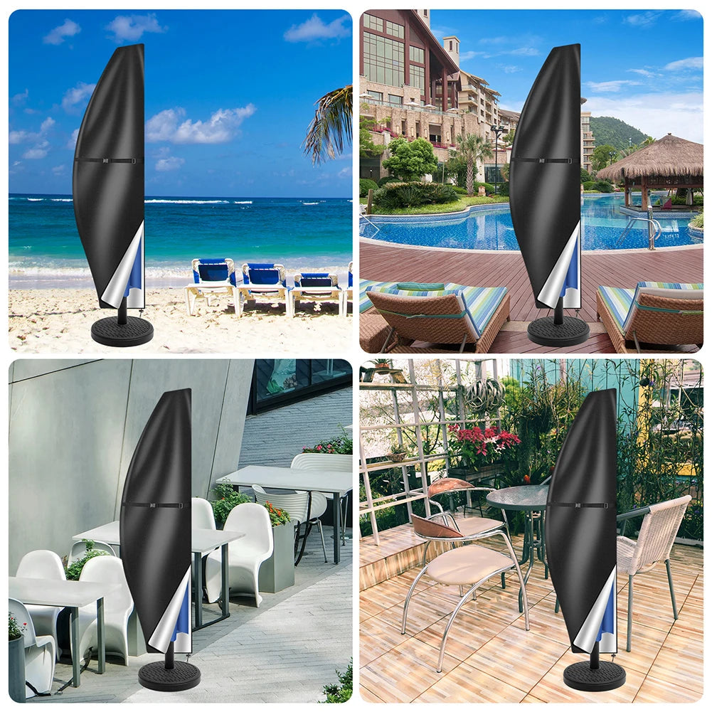 Funda de sombrilla impermeable y anti-UV 4 Estaciones