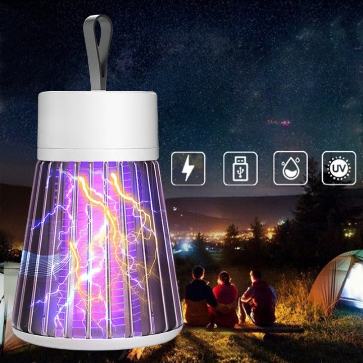 Lampe Anti-Moustiques à Accrocher ou Poser – Rechargeable