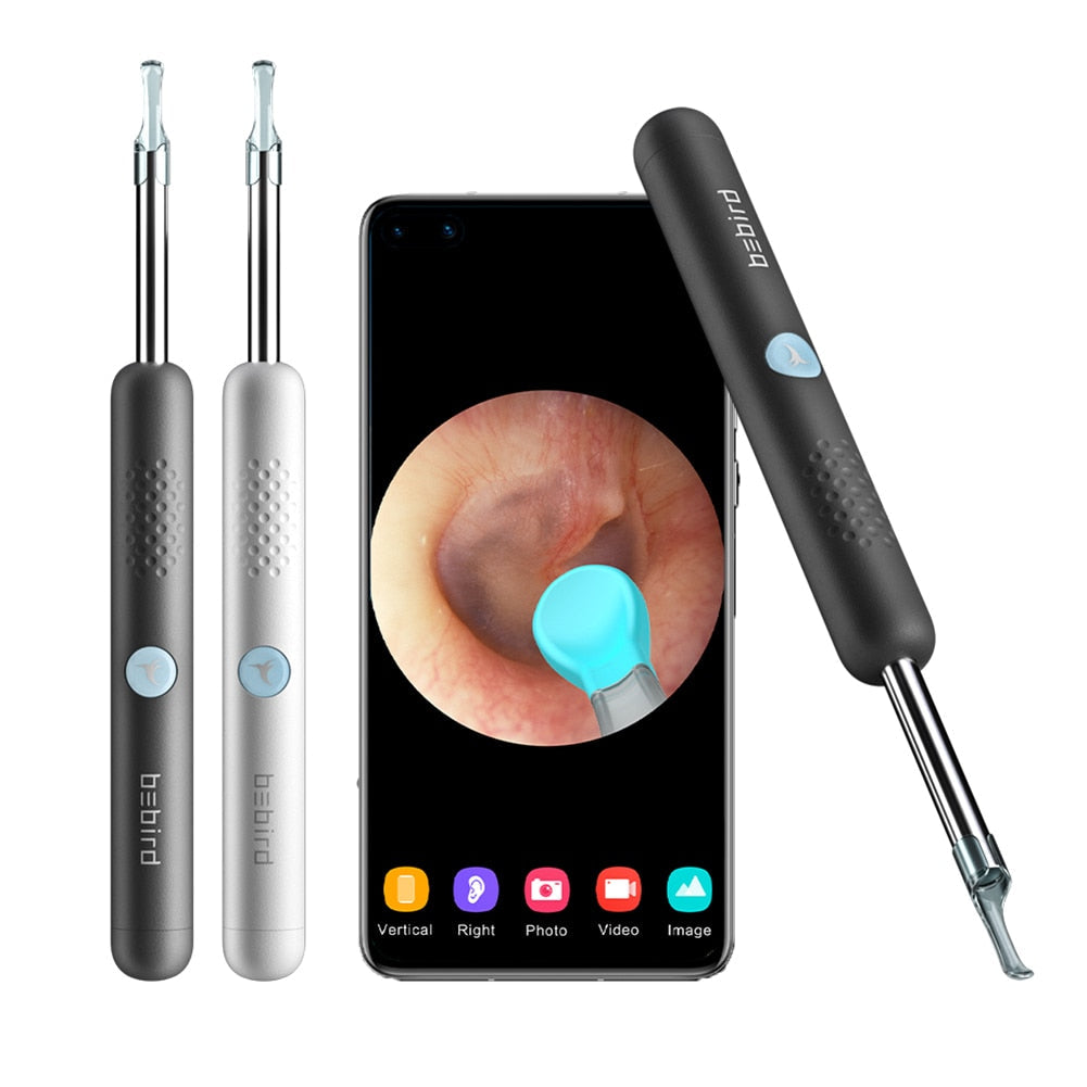 Nettoyeur d'oreilles avec caméra