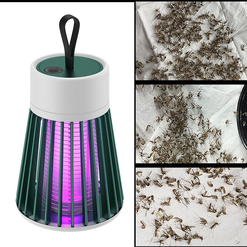 Lampe Anti-Moustiques à Accrocher ou Poser – Rechargeable