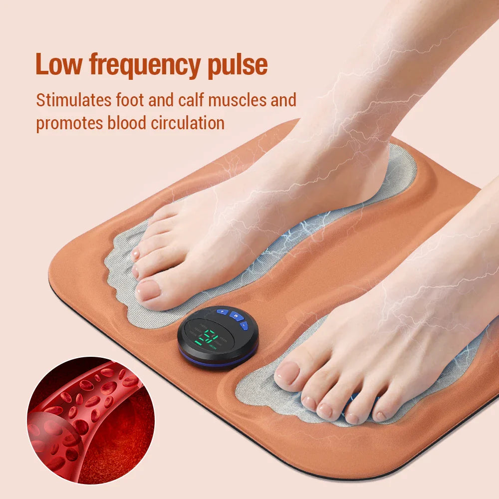 Masseur pour pieds électrique EMS - 6 Modes & 15 intensités