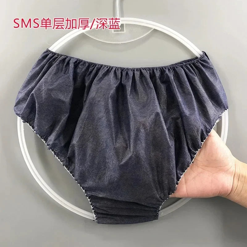 Lot de 50 Sous-Vêtements Jetables Hygiéniques pour Voyage & Spa