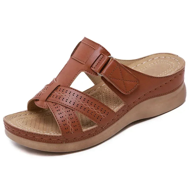 Sandales Mules compensées orthopédiques 4WD à Scratch