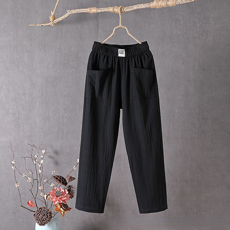 Pantalon ample femme