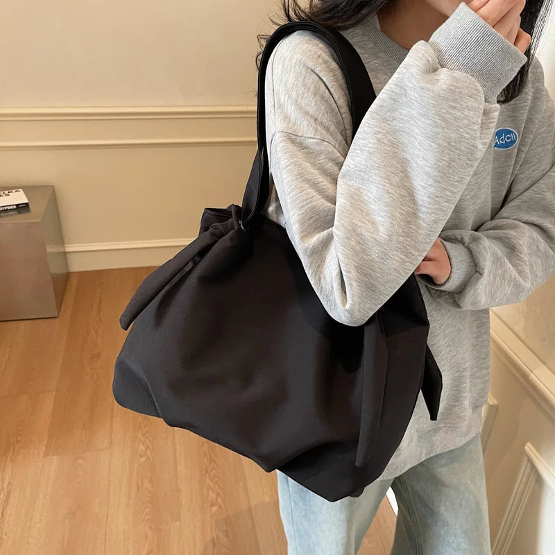 Foldable Travel Bag Large Capacity – Waterproof Tote Bag with Picnic Mat Included