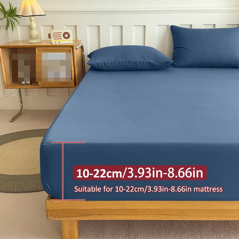 Drap-Housse Rafraîchissant d’Été – Tissu Respirant, Doux pour la Peau avec Bande Élastique