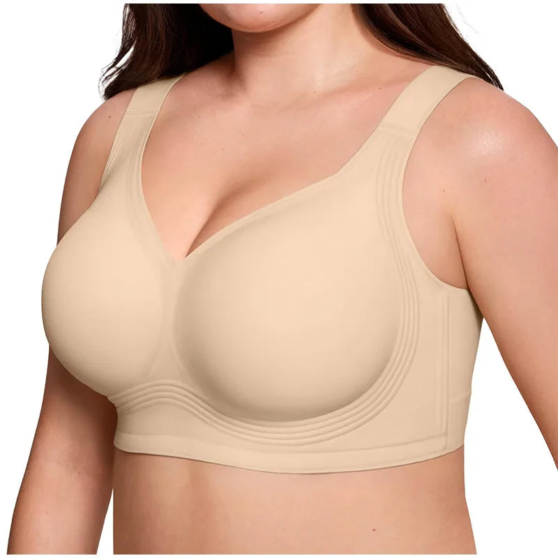 Soutien-Gorge Femme Sans Coutures, Sans Armatures & à Maintien Optimal – Larges Bretelles & Grandes Tailles