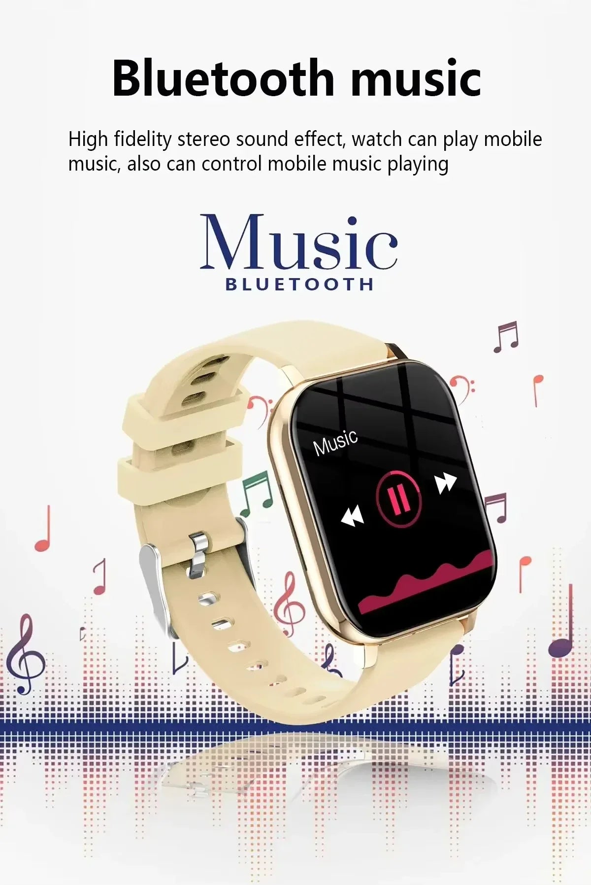 Montre Connectée Multifonction + Ecouteurs Bluetooth OFFERTS