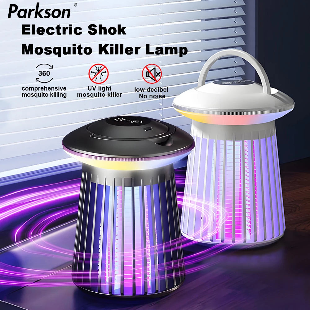 Lampe Répulsive à Choc Électrique – 360° Sans Bruit