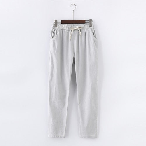 Pantalon Lin et Coton - Femme