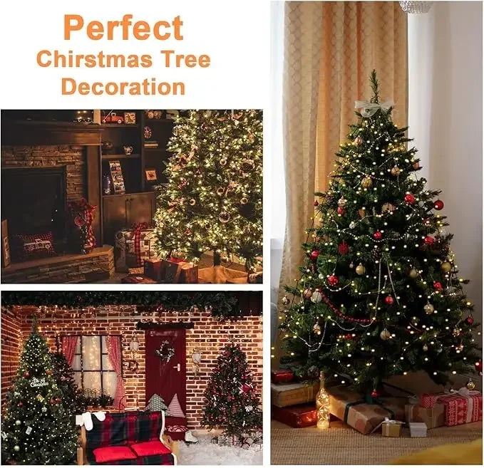 Guirlande Lumineuse pour Sapin de Noël 1.5/2/3M - Facile & Rapide à Installer
