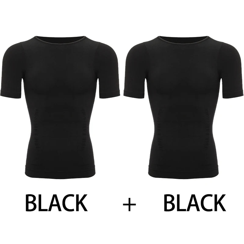 T-Shirt Gainant Homme avec Correction Posture