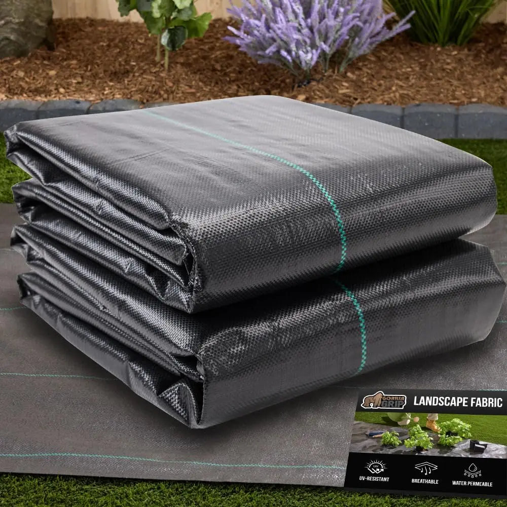 Toile Géotextile Tissée Anti-Mauvaises Herbes Extra Résistante