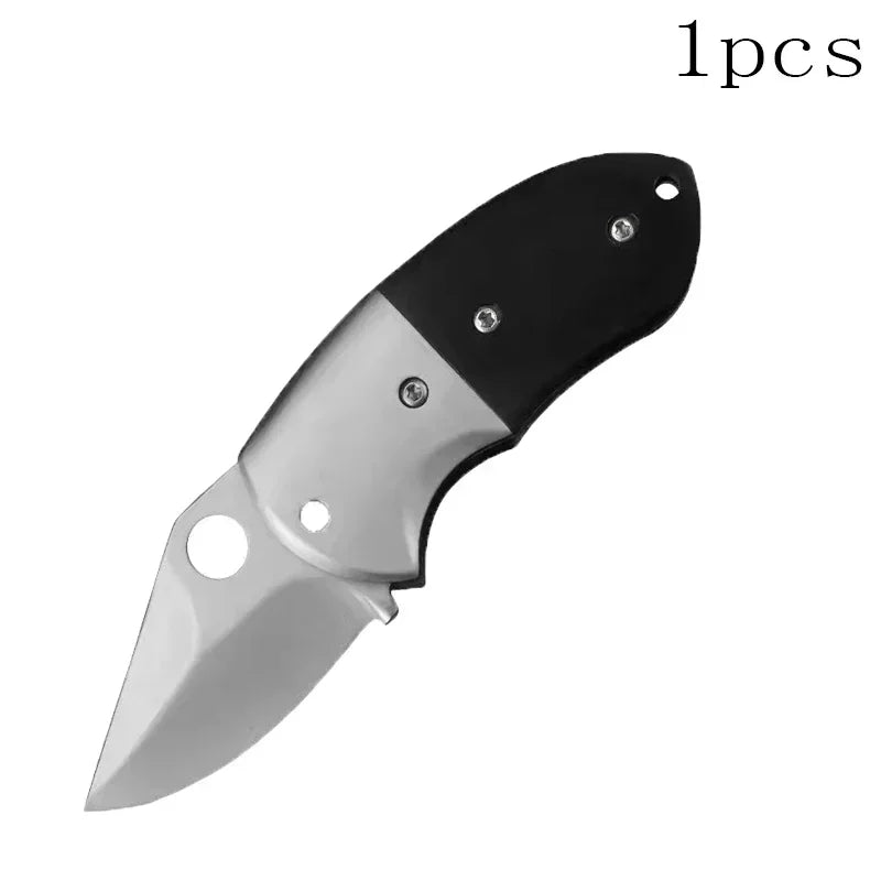 Couteau Pliant Élégant – Acier Inox & Bois