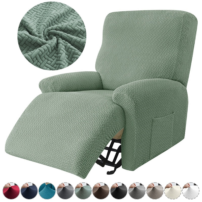 Housse de fauteuil avec poches intégrées