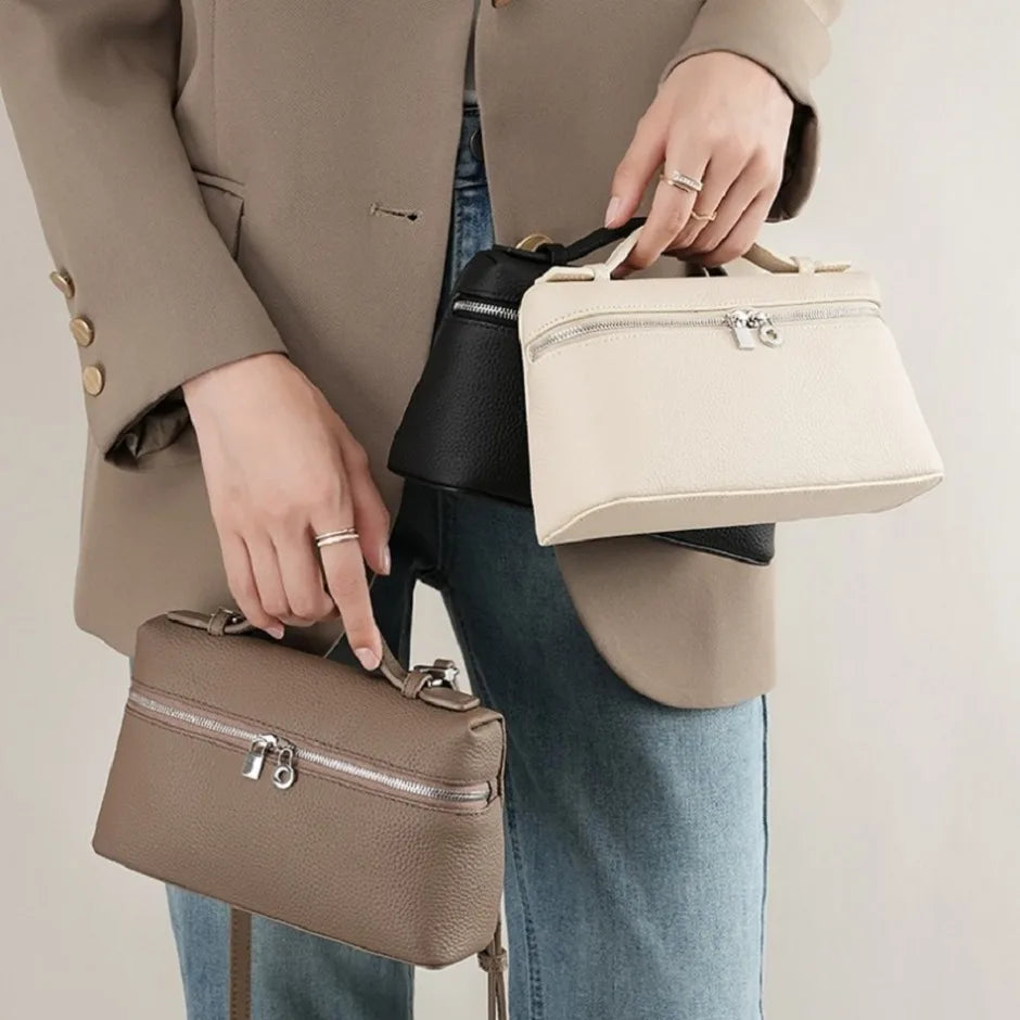 Mini Sac Cuir PU Bandoulière Compact & Chic