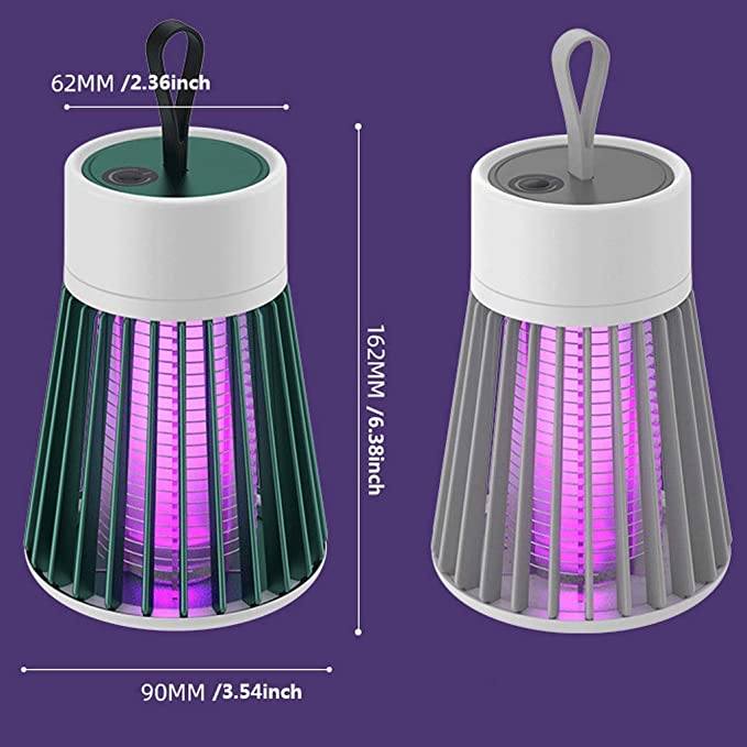 Lampe Anti-Moustiques à Accrocher ou Poser – Rechargeable