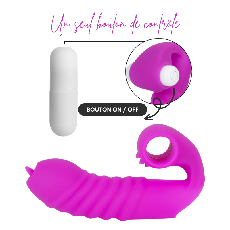 TOUCH ME - Doigt stimulateur vibrant