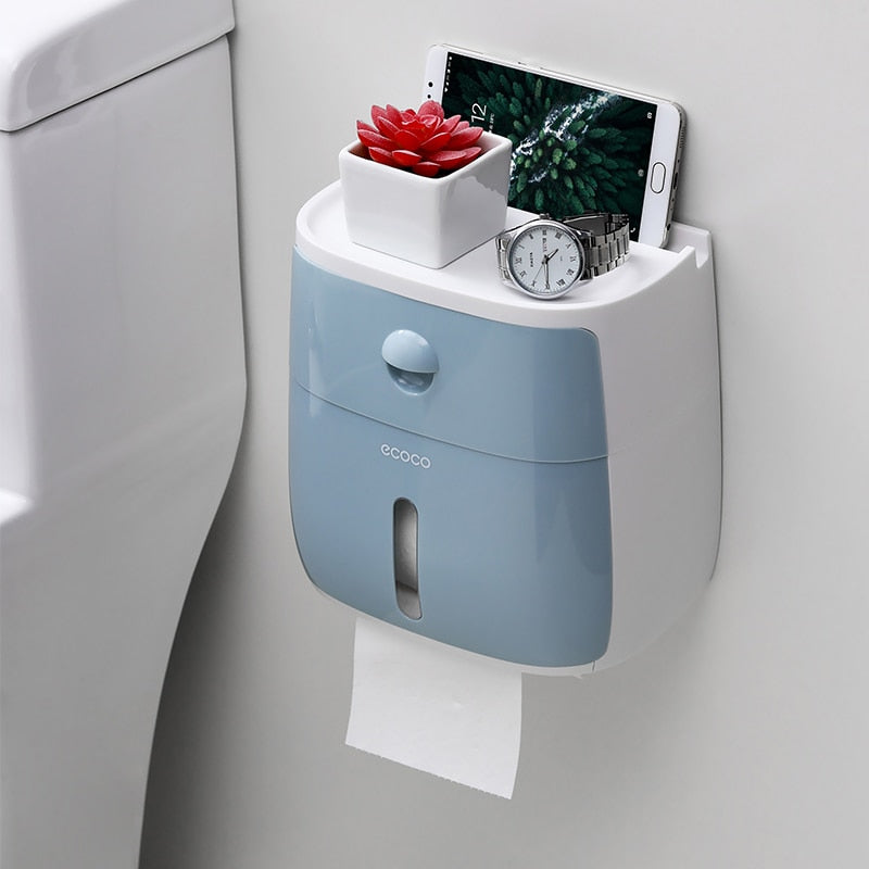 Distributeur Papier toilette avec rangement