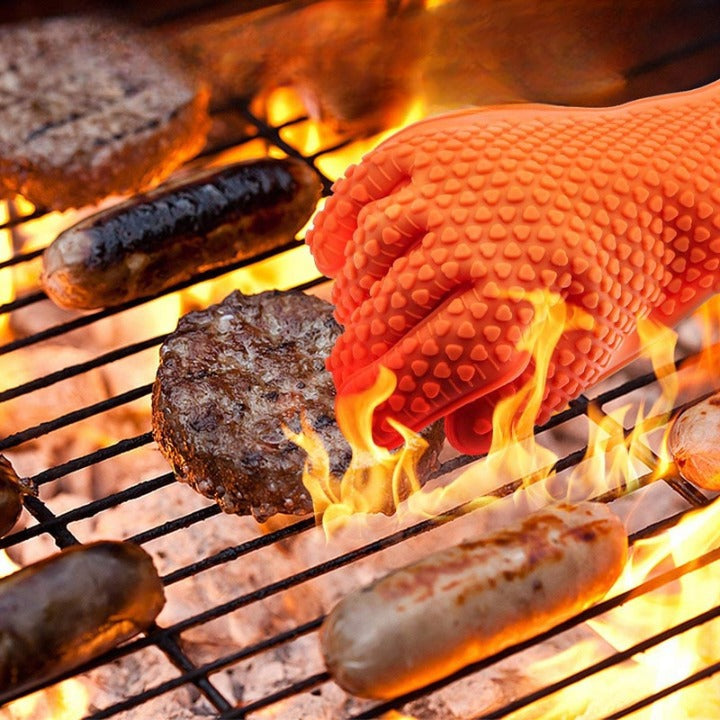 Gants anti-chaleur pour BBQ et Four