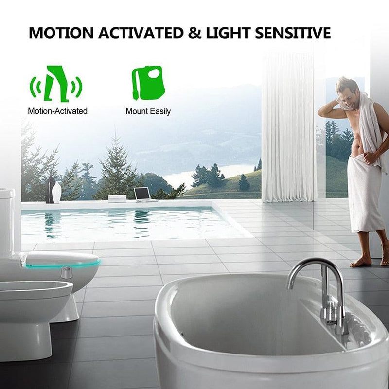 Veilleuse de toilettes à détecteur de mouvement - DealValley