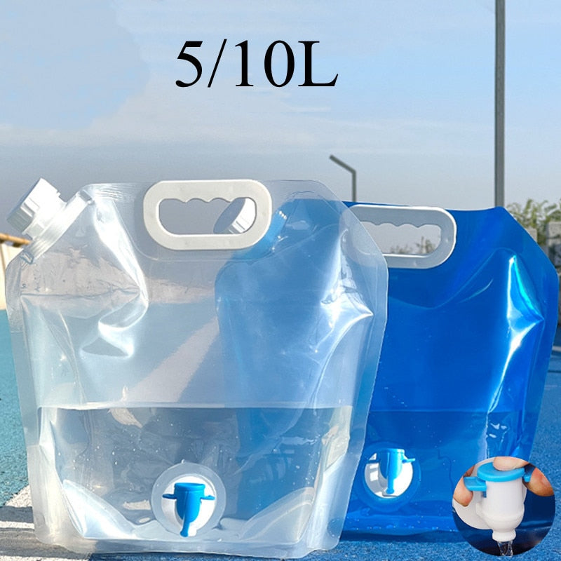 2x Sac d'eau 10L pliable - ULTRA RESISTANT