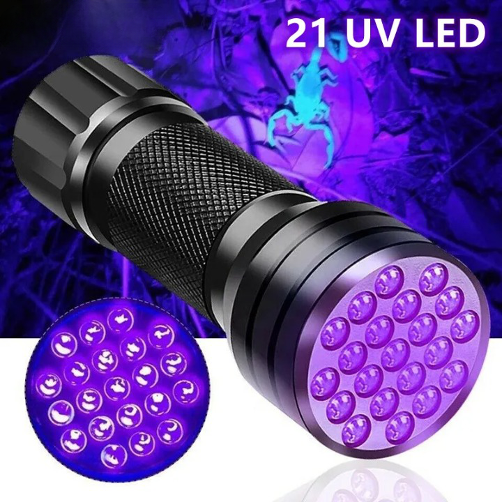 Torche 21 LED UV